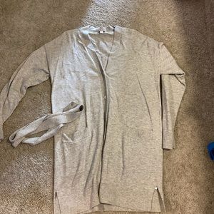 Gap button up tunic sweater